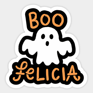 Boo Halloween Spirit Sticker